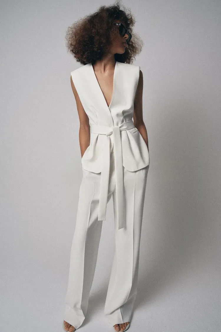 ZW COLLECTION FLARED TROUSERS