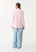 Regular linen blend blazer