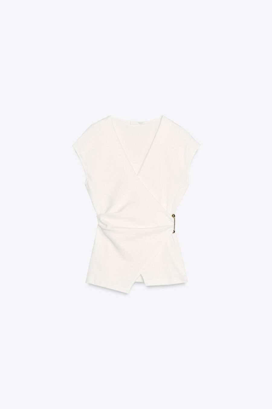 TEXTURED CLASP TOP