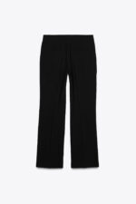 HIGH-WAIST BOOTCUT TROUSERS