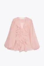 ZW COLLECTION RUFFLED SHIRT