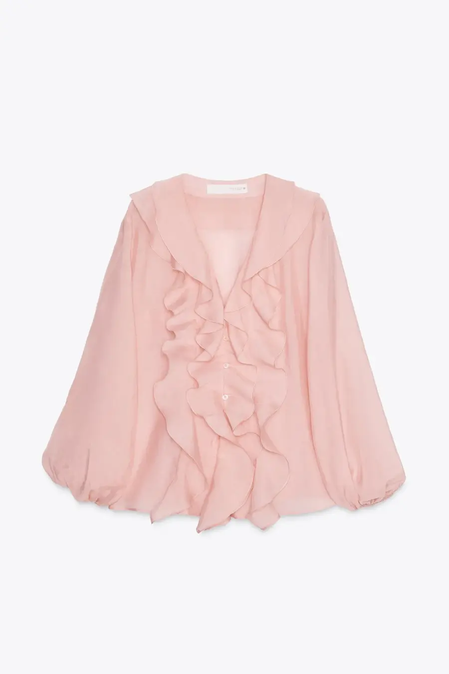 ZW COLLECTION RUFFLED SHIRT