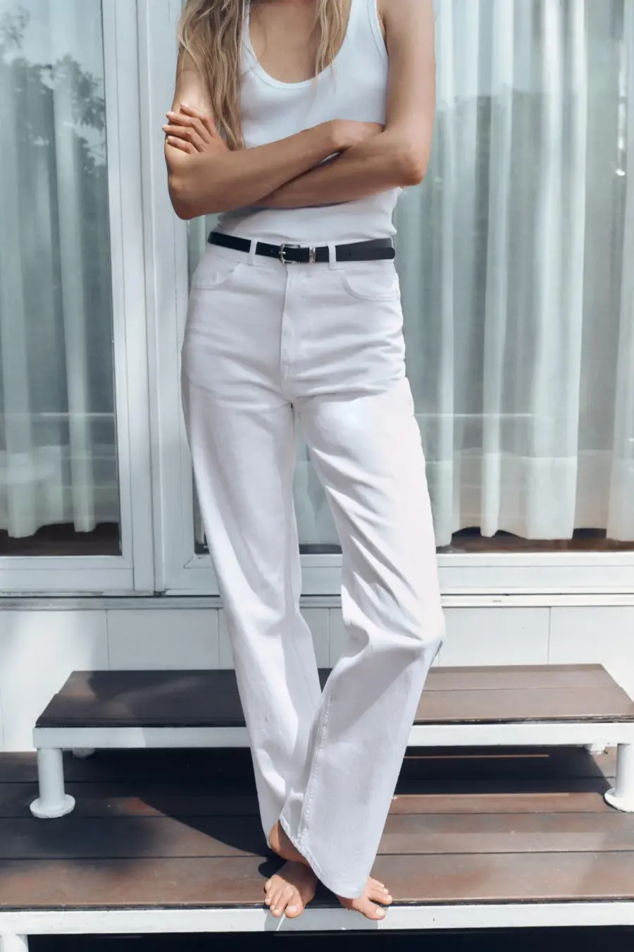 JEANS Z1975 STRAIGHT HIGH-WAIST FULL LENGTH