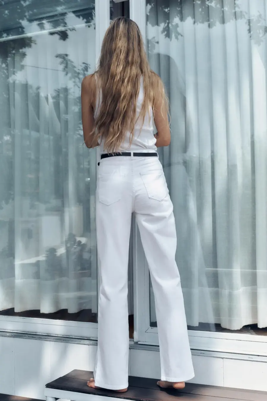JEANS Z1975 STRAIGHT HIGH-WAIST FULL LENGTH