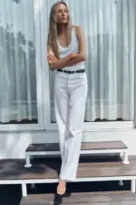 JEANS Z1975 STRAIGHT HIGH-WAIST FULL LENGTH