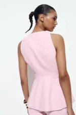 PEPLUM WAISTCOAT