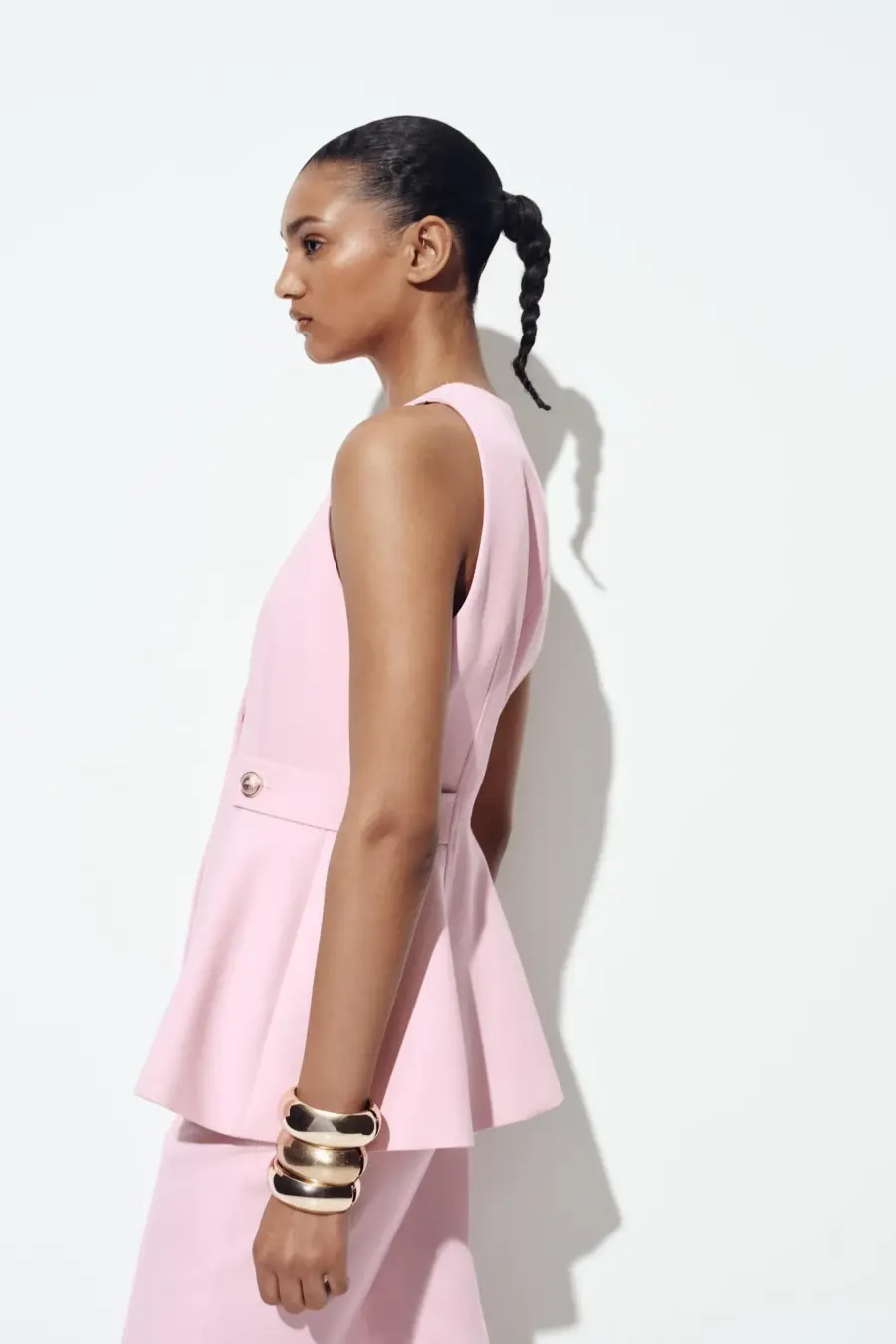 PEPLUM WAISTCOAT