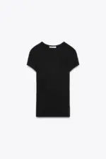 SHORT SLEEVE VISCOSE T-SHIRT