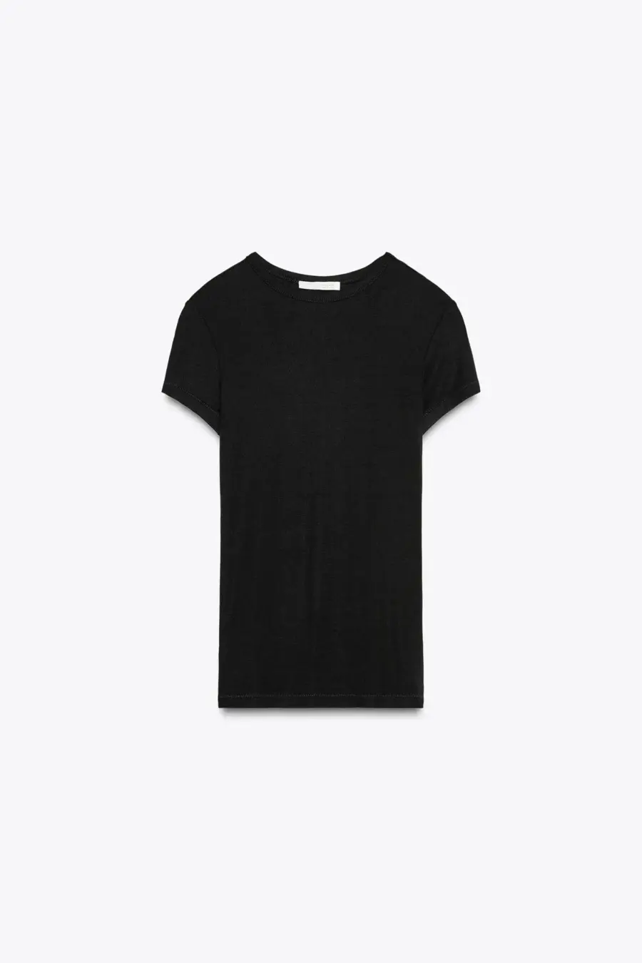 SHORT SLEEVE VISCOSE T-SHIRT