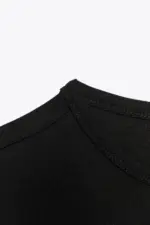 SHORT SLEEVE VISCOSE T-SHIRT