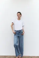 Z1975 WIDE-LEG HIGH-WAIST LONG LENGTH JEANS