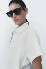 ZW COLLECTION CROPPED JACKET