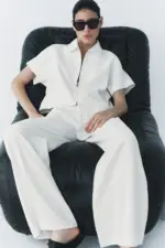 ZW COLLECTION CROPPED JACKET