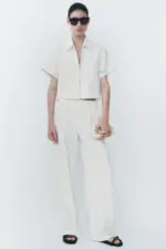 ZW COLLECTION CROPPED JACKET