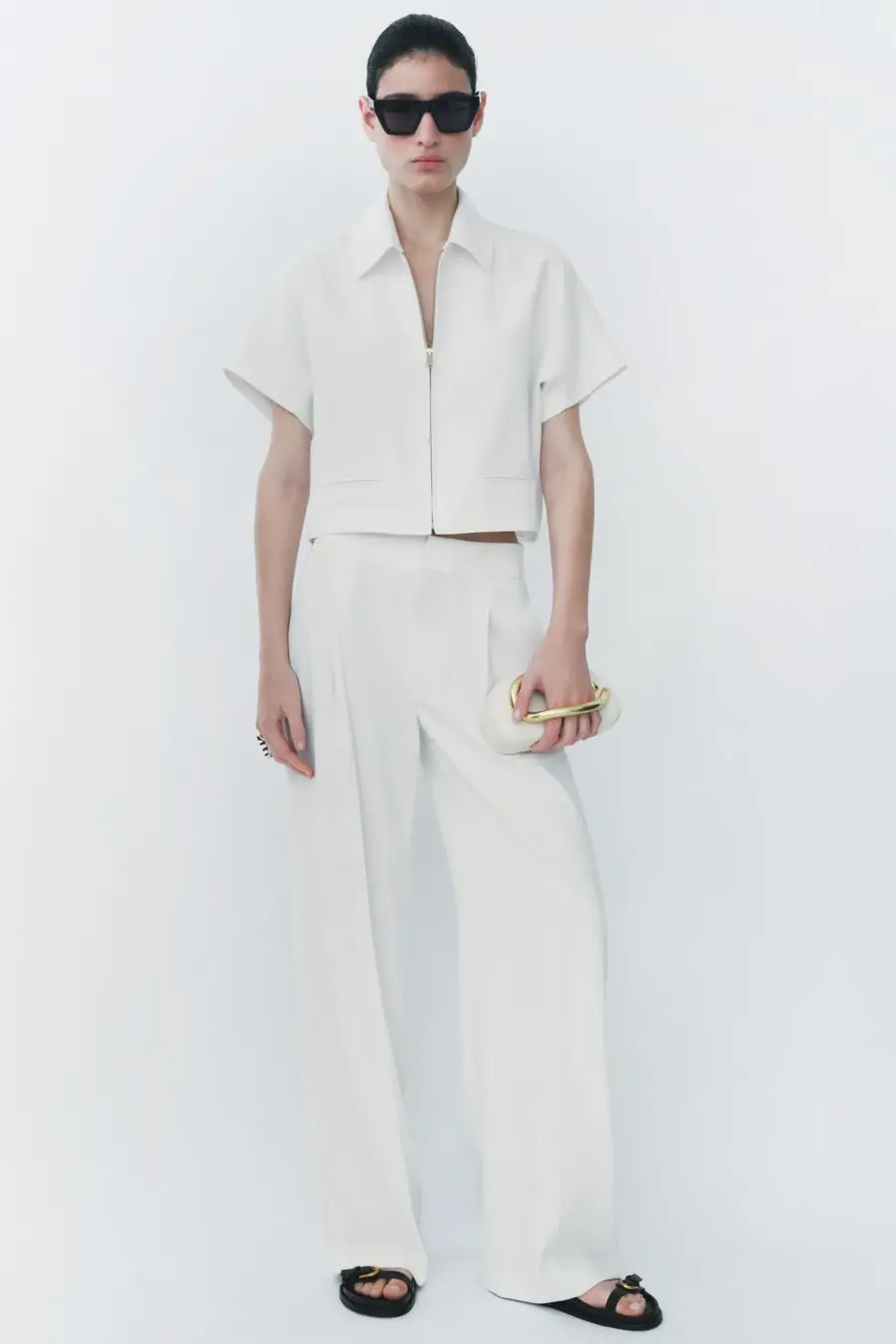 ZW COLLECTION CROPPED JACKET