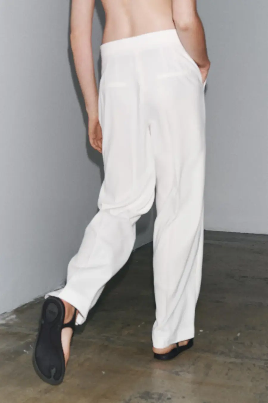 ZW COLLECTION WIDE-LEG TROUSERS