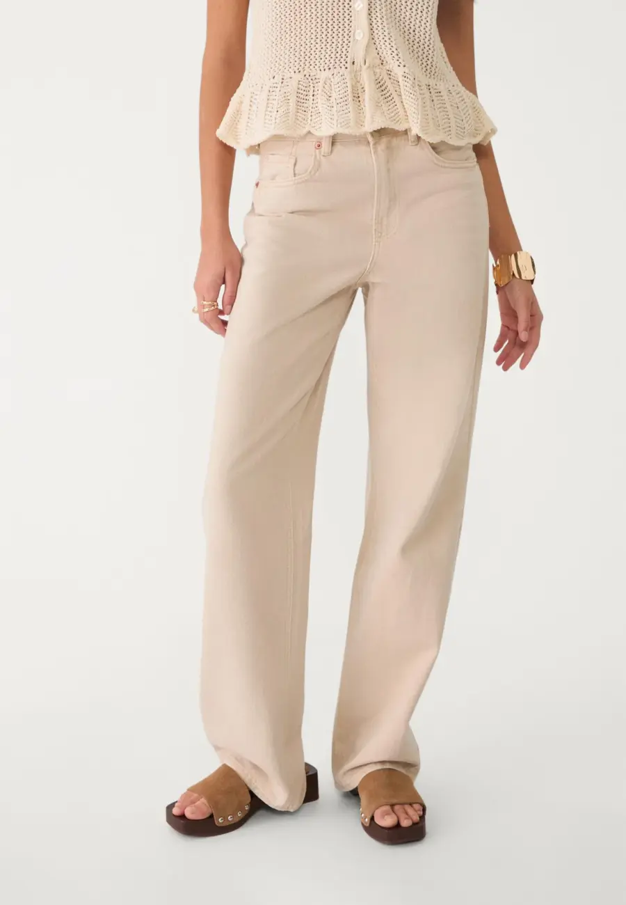 D92 straight wide jeans