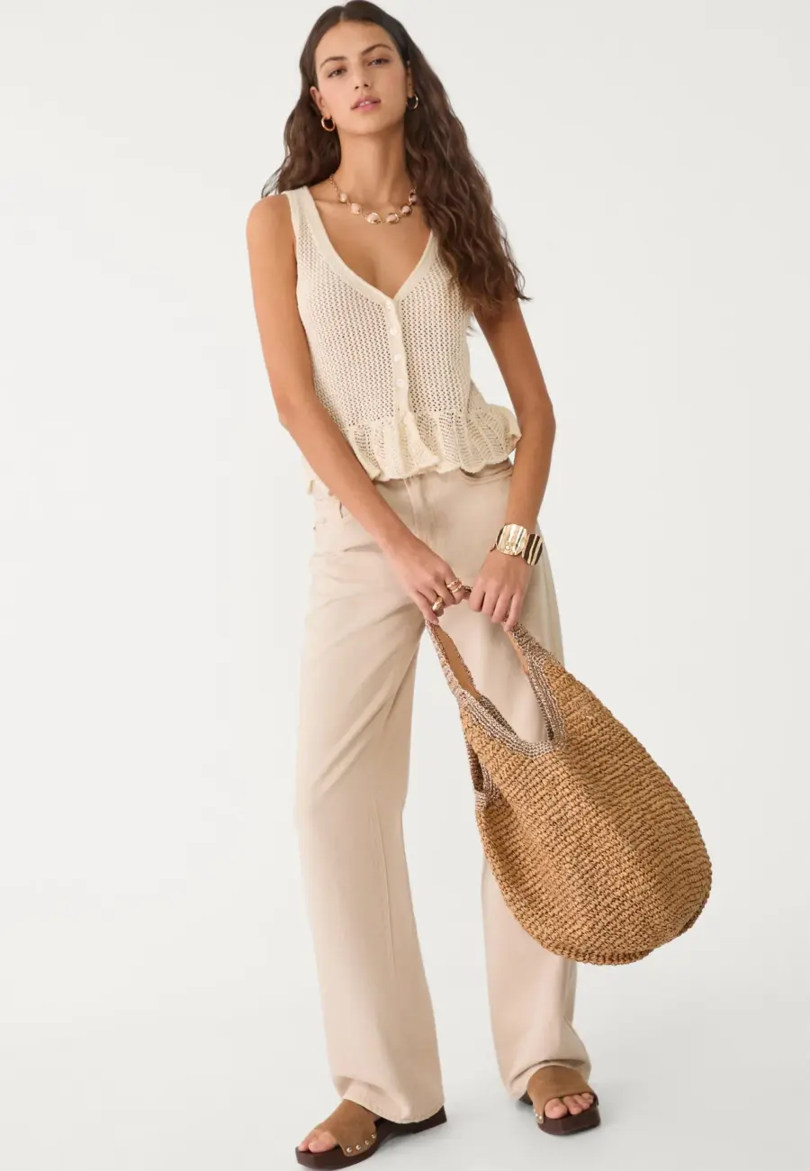 D92 straight wide jeans