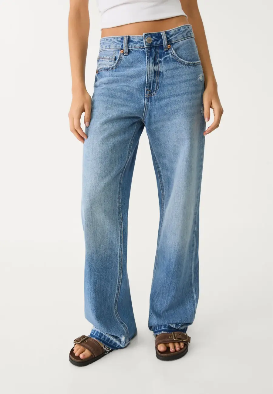 D92 jeans regular wide
