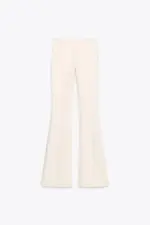 INTERLOCK FLARE TROUSERS
