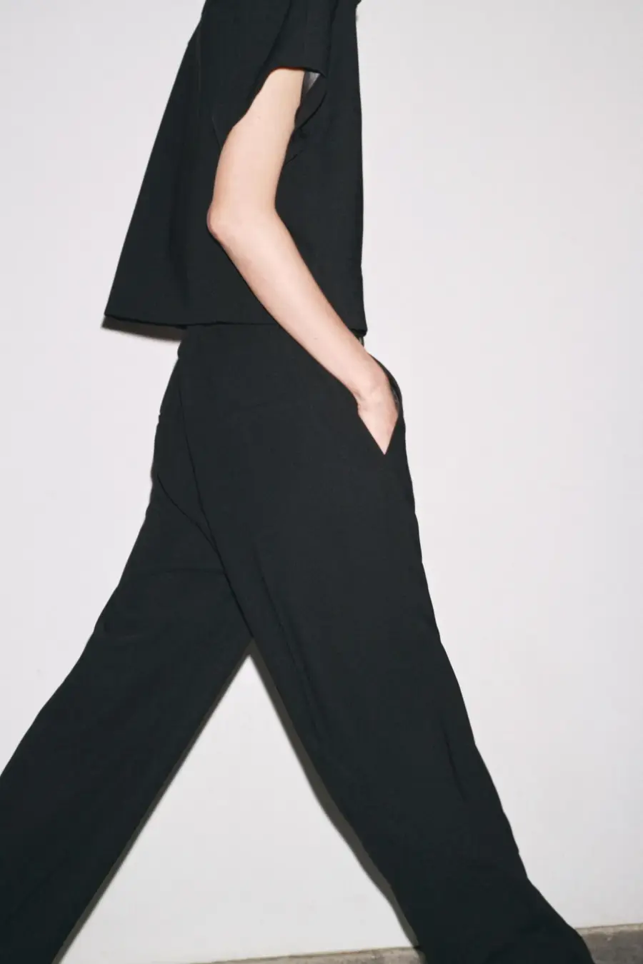 ZW COLLECTION STRAIGHT-FIT TROUSERS