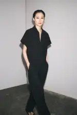 ZW COLLECTION STRAIGHT-FIT TROUSERS