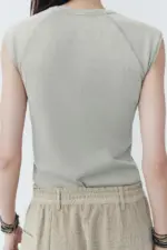 FADED COTTON T-SHIRT