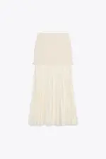 COMBINED KNIT SKIRT