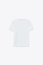BACK SEAMED T-SHIRT