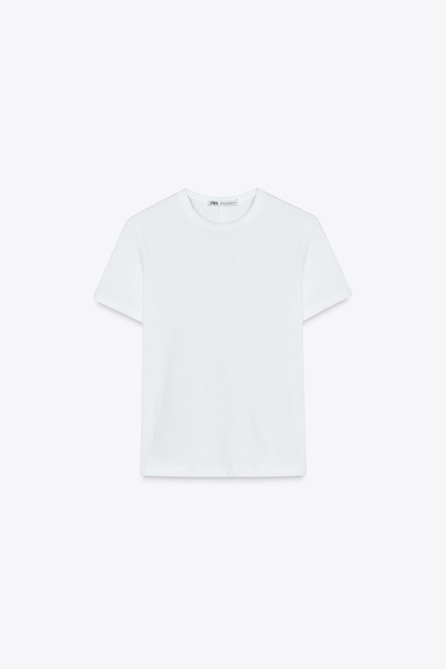 BACK SEAMED T-SHIRT