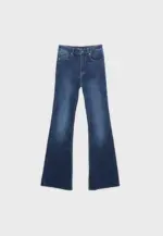 Slit fit flared jeans