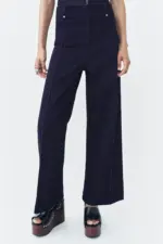ZW COLLECTION WIDE-LEG HIGH-WAIST JEANS
