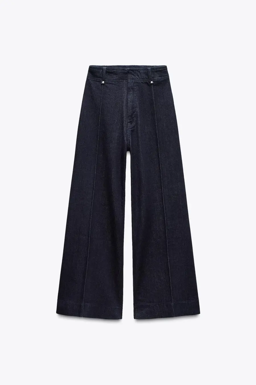 ZW COLLECTION WIDE-LEG HIGH-WAIST JEANS