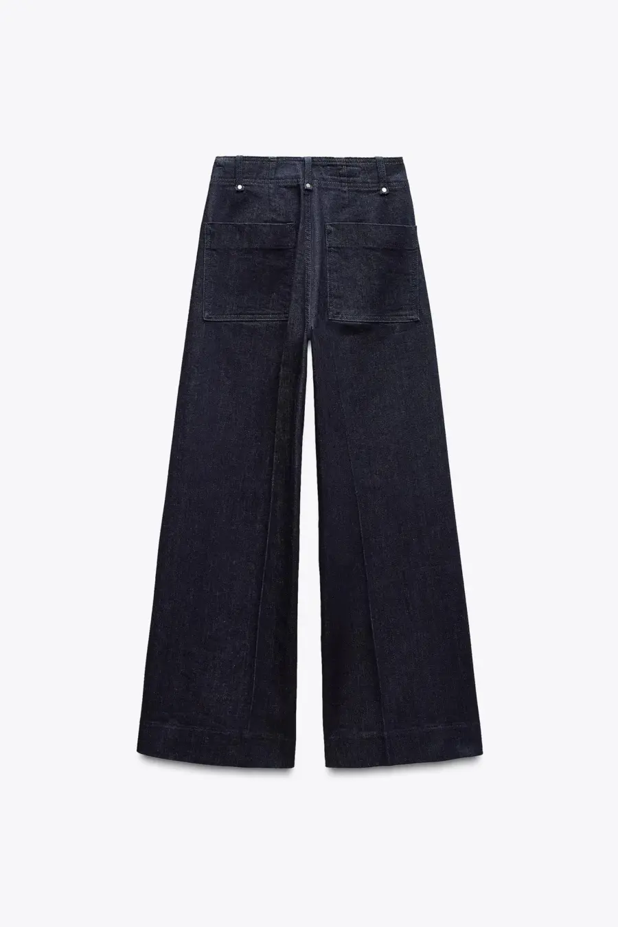 ZW COLLECTION WIDE-LEG HIGH-WAIST JEANS