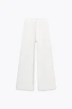ZW COLLECTION WIDE-LEG HIGH-WAIST JEANS