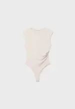 Gathered bodysuit