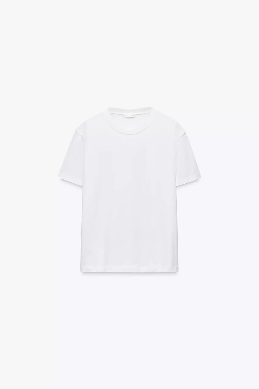 BASIC COTTON T-SHIRT