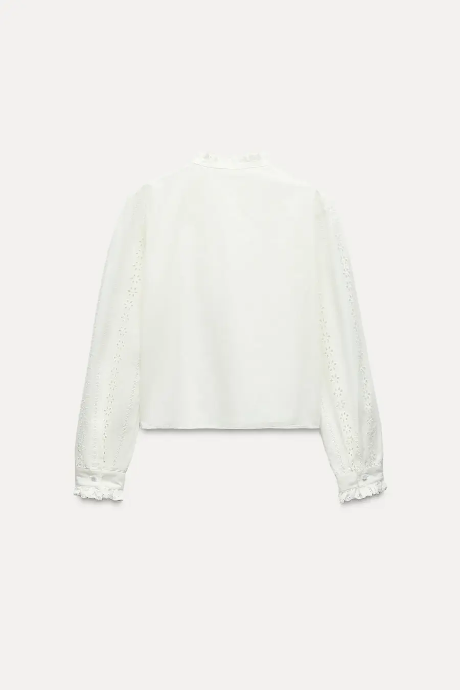 SHIRT WITH OPENWORK EMBROIDERY