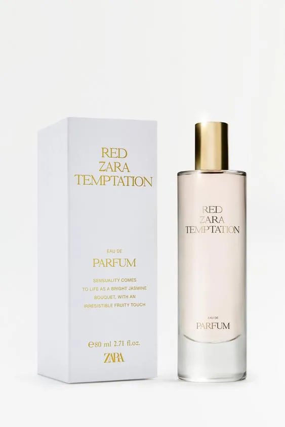 RED ZARA TEMPTATION EDP 80ML (2.71 FL. OZ).