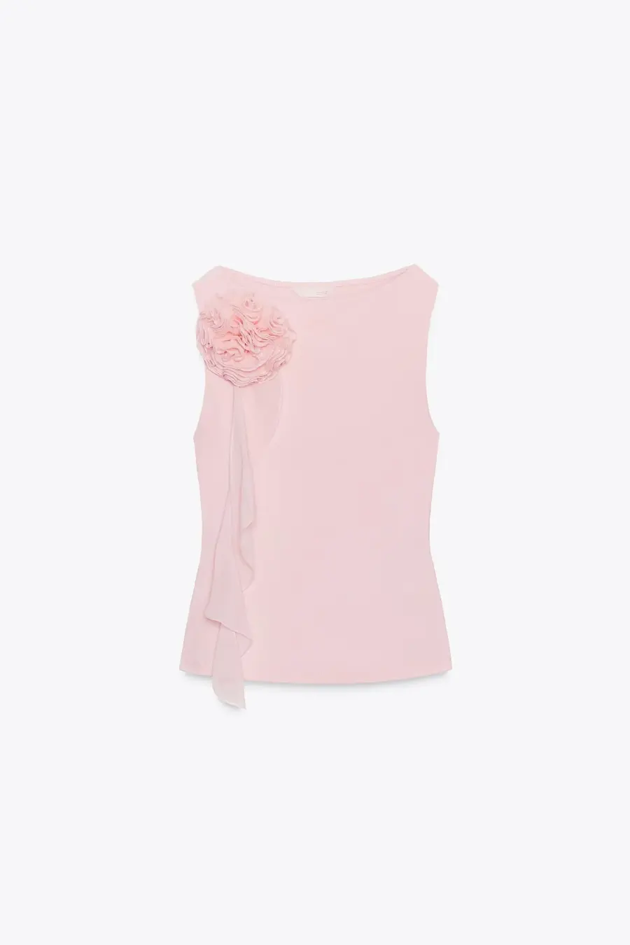 SLEEVELESS FLORAL TOP