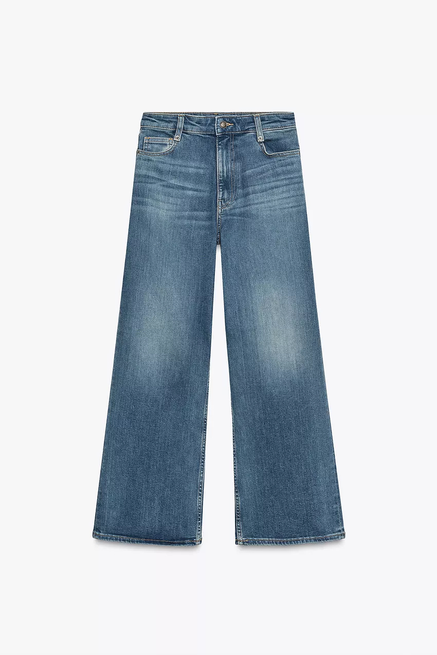 JEANS ZW COLLECTION WIDE LEG HIGH-WAIST