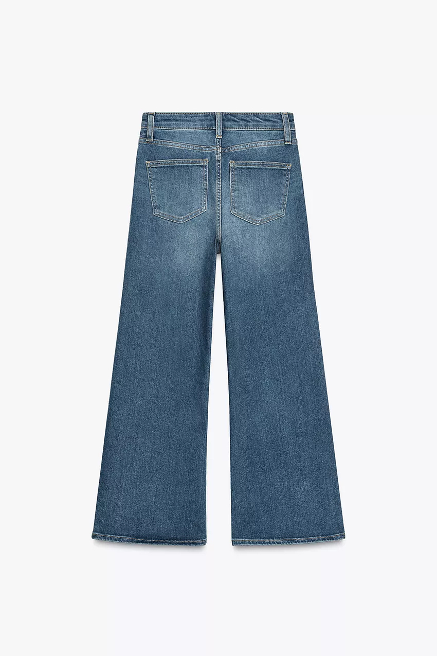 JEANS ZW COLLECTION WIDE LEG HIGH-WAIST