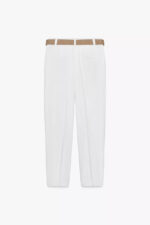 FLOWING TROUSERS WITH BELT