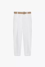 FLOWING TROUSERS WITH BELT