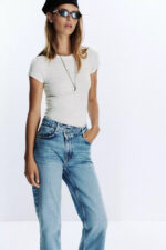 Z1975 STRAIGHT-LEG HIGH-WAIST JEANS