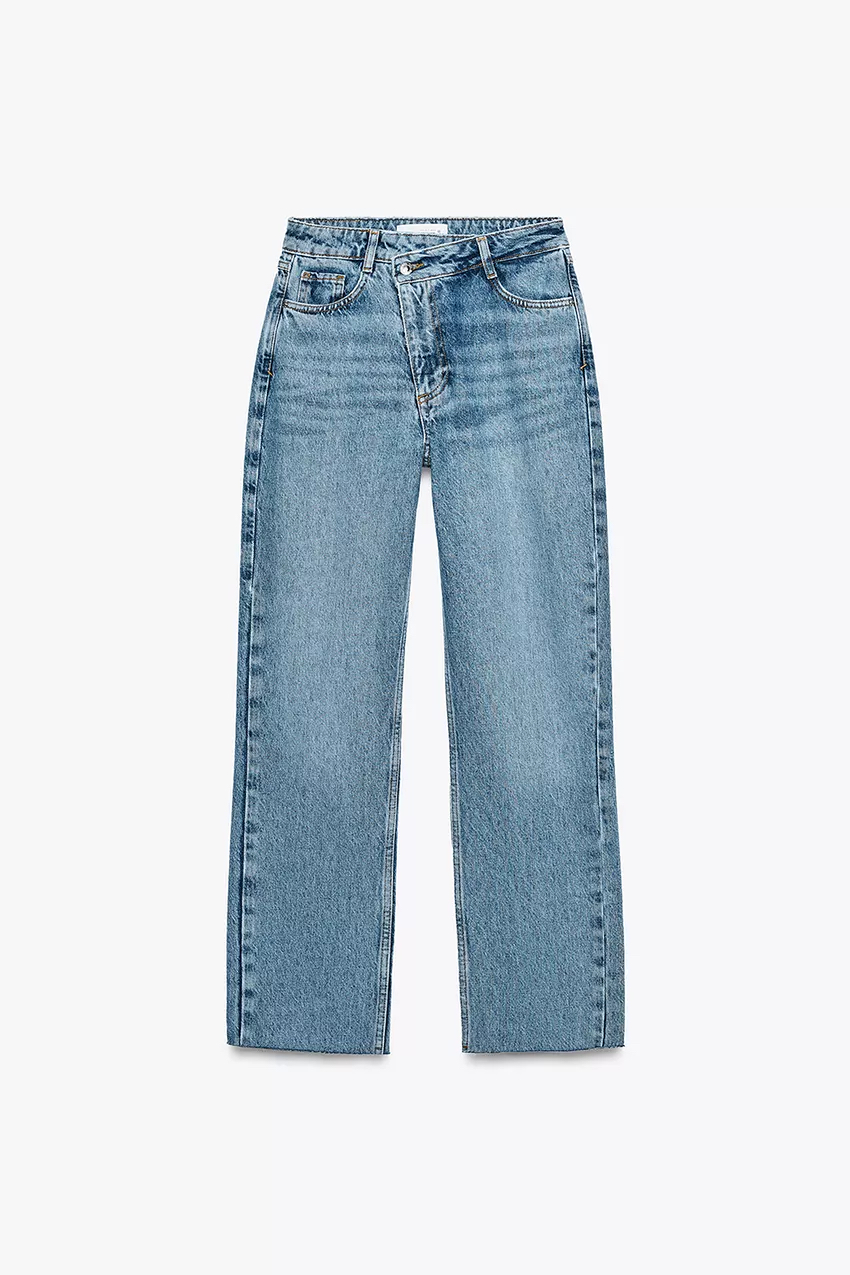 Z1975 STRAIGHT-LEG HIGH-WAIST JEANS
