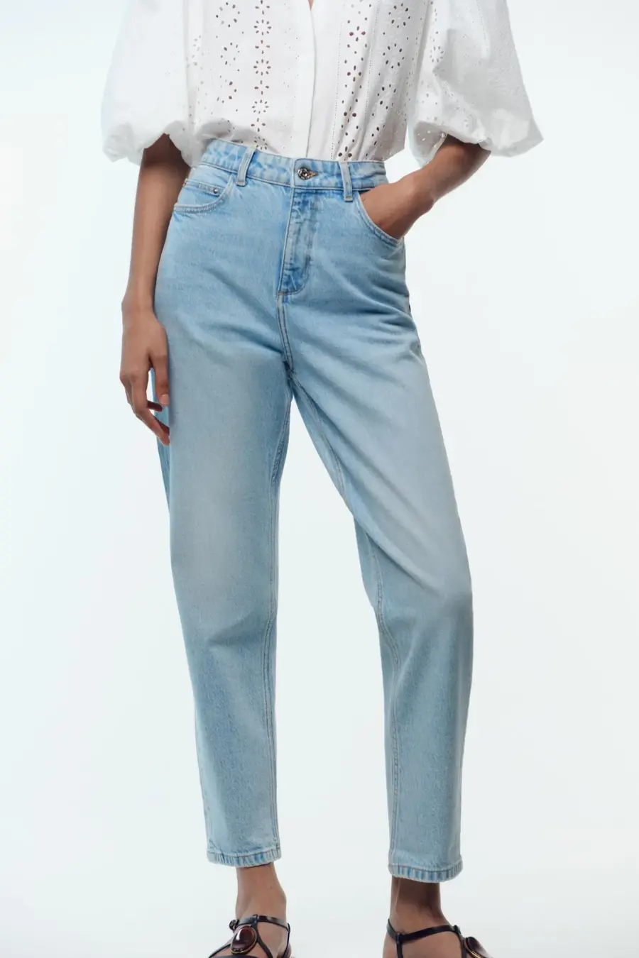 Z.01 MOM FIT COMFORT HIGH-WAIST JEANS