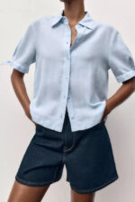 RAMIE TIE SHORT SLEEVE SHIRT