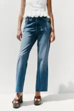 Z.02 STRAIGHT HIGH-WAIST ANKLE JEANS