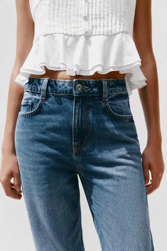 Z.02 STRAIGHT HIGH-WAIST ANKLE JEANS